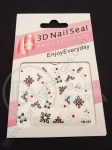 Autocolant 3D pentru decorarea manichiurii 1 bucată 181392