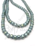 Şir de mărgele cristaline 3x3.5mm galvanizat 1 buc ~150 buc ~48cm 342355