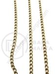 Lanț metalic 2x3x0.6mm culoare bronz antic 1 metru 302063