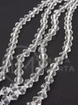 Sfoară de vitola 6mm transparentă gaură 1mm ~48 buc 31cm 1 buc 343586