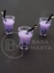 Pandantiv borcan plastic 20x13mm cu cocktail de fructe 1 paquet 2 pieces 335554