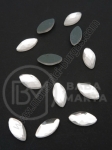 Placă de sticlă transparentă 6x12mm pentru buze fierbinți 1 pachet 20 buc 151421