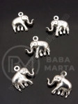 Pandantiv elefant OȚEL (201) 14.5x15x5mm 1 pachet 5 buc 307193