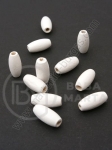 Cilindru din lemn 14.5x7mm gaură albă 2.5mm 1 pack 40g ~167 pcs 321223