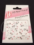 Autocolant 3D pentru decorarea manichiurii 1 bucată 181419