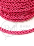 Sfoară de polyester rasucită 5mm cyclam 1 metru 441294