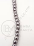 Şir de perle din glass grey 4mm ~80cm ~216 pieces 341055