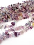 Colier piatră naturală Fluorit 5-7mm 85cm 1 buc 355150