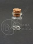 Sticla sticla 22x33mm cu dop de pluta 1 pachet 2 buc 171132