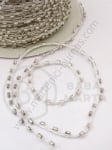 Fibră de sticlă 1,5~3x1,5~2mm culoare transparentă 1 metru 331600