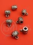 Cilindru metalizat 10x8x7mm gaură 3mm 40g ~170buc 318214