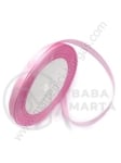 Panglică de satin 6mm roz dark 1 rollă ~22 metri 451666