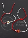Martenitsa cu floare metalica 12 bucati 104098