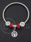 Martenitsa metalică cu cristale 12 bucăți 104794