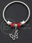 Martenitsa metalică cu cristale 12 bucăți 104796