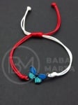 Martenitsa cu fluture metalic 10 bucati 104805