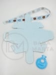 Cutie pliabilă din carton 70x40x80mm 2 bucăți 113093