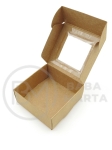 Cutie pliabilă din carton 70x70x30mm 2 bucăți 113096