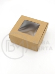 Cutie pliabilă din carton 70x70x30mm 2 bucăți 113096