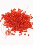 Mărgele de vitsula red occident cu fir metalic 2mm 50g 332094