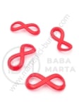 Infinity 29x13mm roșu 1 pachet 40g ~100 buc 312079
