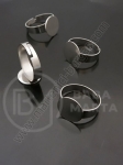 Bază inelară OȚEL 18mm bază pentru lipire 12mm 1 buc 307947
