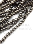 Mărgele de sticlă 3mm gaură 1mm 1wt ~32cm ~ 100buc 343829