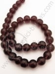 Mărgele de sticlă 12mm violet ~29 bucăți 1 bucată 343085
