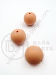 Bilă de mărgele din silicon 20mm gaură 2mm 1 paquet 2 buc 317129