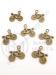 Pandantiv metalic 16x14mm bronz antic 10 bucăți 308595