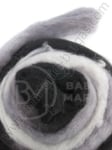 Bandă de pâslă de lână albă gri neagră 50g. 431352