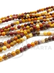 Bilă Muqaite 4mm ~90 bucăți 38cm 1 șir 353404
