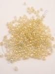 Mărgele de vitola Ceylon color bananei 3mm 50g 333111