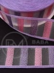 Panglică organza colorată 25mm, 1 pachet, 5 metri, 451417