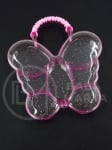 Cutie pentru mărgele fluture 14x13x2.2cm plastic 171185