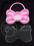 Cutie pentru panglică de mărgele 12,7x9x2,2cm plastic 171187