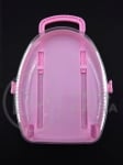Rucsac cutie cu mărgele 14x12x3.2cm plastic 171189