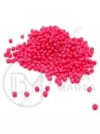 Mărgele de sticlă culoare ciclam 1,5~2 mm 1 pachet 50 g 332074