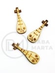 Căpusa din lemn 35x12mm 10 bucăți 181654
