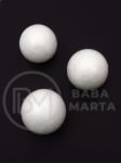 Bilă din polystyrene expandat 58mm pentru decorare 5 pieces 181725