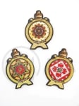 Cutie de lemn 40x28x3mm mix 10 bucăți 182567