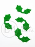 Frunze din pâslă 35x17x1mm verde 50 bucăți 182819