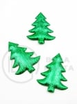 Brad satinat 38x30mm verde moale 20 bucati 182820