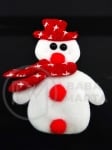 Om de snow 95x70mm textil moale 5 bucati 182826