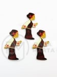 Băiat cu costum 40x20x2mm lemn 10 buc 182884