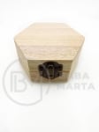 Cutie de lemn 90x77x40mm 182900