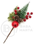 Creangă decorativă de pin de Crăciun 30cm 185008