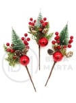 Creangă decorativă de pin de Crăciun 30cm 185008