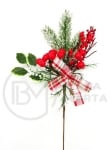 Creangă decorativă de pin de Crăciun 32cm 185017