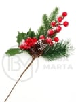 Creangă decorativă de pin de Crăciun 32cm 185018